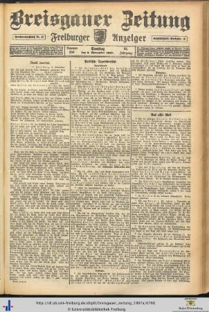 Nr. 256-280 (November 1907)