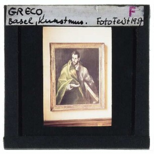 Greco (Schule), Der Apostel Jakobus der Jüngere (Basel KM 1644)