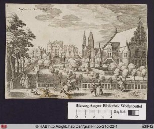 Lustgarten zu Stuttgart.