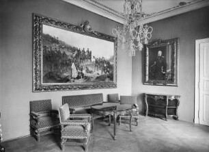 Schloss Pillnitz, Wasserpalais, Inneres, Salon