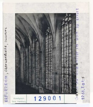Erfurt, Dom: Inneres, Chornordseite