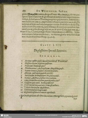 Caput LIII. De glossatore Speculi Saxonici