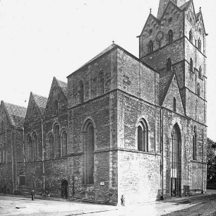 Herford, Münsterkirche, ehem. St. Marien und Pusinna, von Südwesten