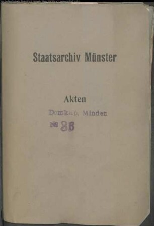 Besetzung von Präbenden