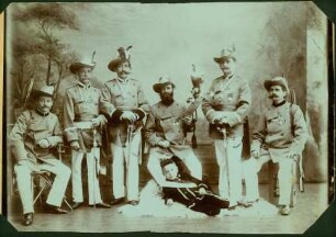 Neusser Schützenlust, Gruppenbild, 1880