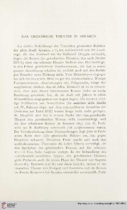 26: Das griechische Theater in Syrakus