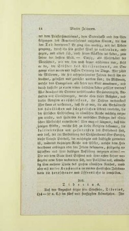 219. Tiberius