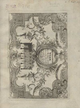 Groteschgen Werk vor Mahler, Goldschmidte, Stucato