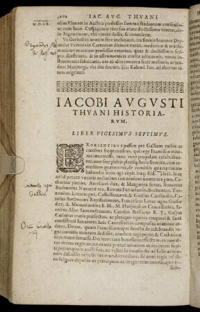 Liber Vigesimus Septimus.