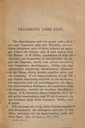 Polybii Historia, 4