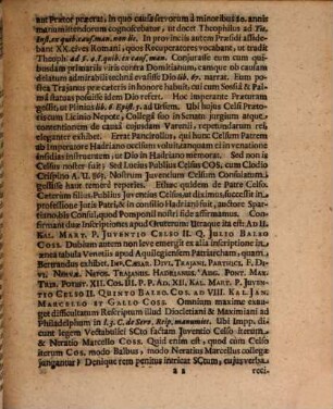 J. Str. D. P. P. Colleg. iur. Senior et h.t. Decanus : [programma quo diss. inaug. J. Vogleri indicit, praefatus de Celsis, patre et filio, iureconsultis]