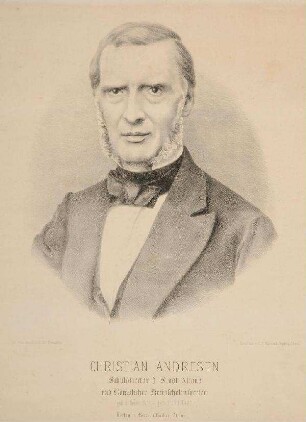 Bildnis von Christian Andresen (1813-1880)