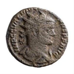 Münze, Follis (Follaro), 297 - 298 n. Chr.