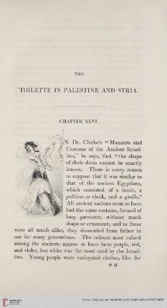 The toilette in Palestine and Syria