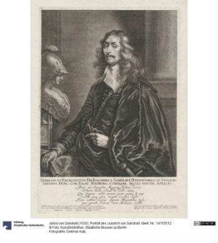 Porträt des Joachim von Sandrart