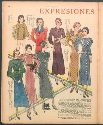 Expresiones de la moda actual [Dibujos]