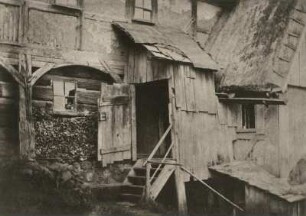 Ebersbach, Hauseingang : Ebersbach/Sachsen, Haus-Nr. 71, Westeingang