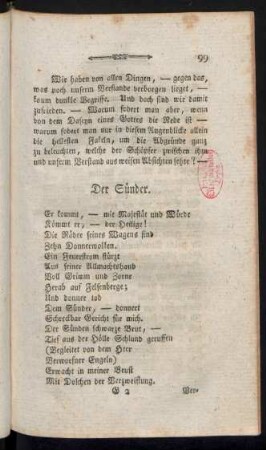 Der Sünder