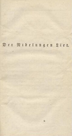 Der Nibelungen Liet