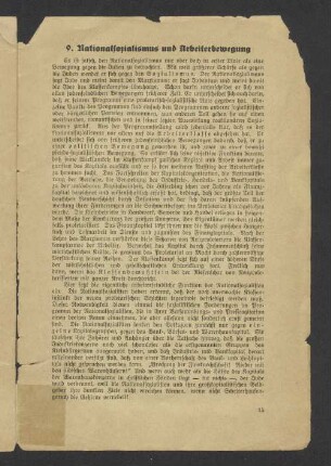 9. Nationalsozialismus und Arbeiterbewegung