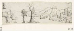 Landschaft mit einem See