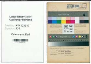 Entnazifizierung Karl Ostermann , geb. 16.04.1887 (Kraftfahrer)