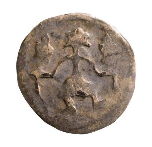 Münze, Pfennig, um 1360 (1323-1373)