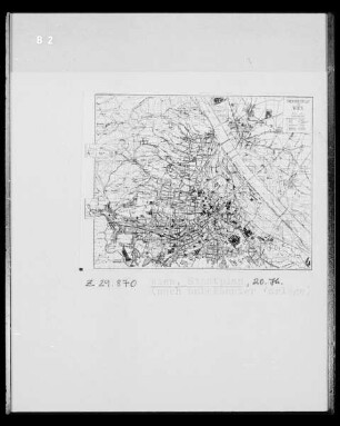 Stadtplan vom Wien