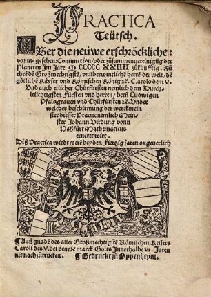 Practica deutsch uff das 1524. jare