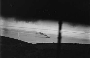 Kriegsschiff : Ein Kriegsschiff auf dem Golf von Izmit