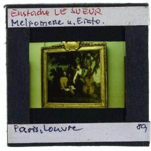 Le Sueur, Melpomene, Erato und Polyhymnia