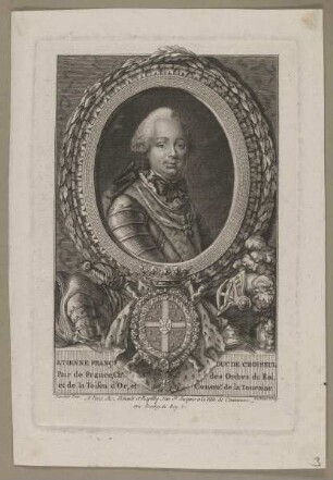 Bildnis des Étienne-François de Choiseul