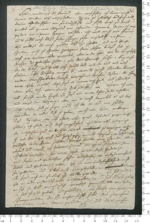 Brief von Adelbert von Chamisso an Julius Eduard Hitzig
