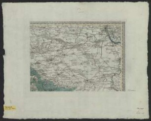 Karte vom Harz, 1:160 000, Kupferstich, 1808 : Geographisches Institut  : Special Charte von dem Harz-Gebirge und den umliegenden Ländern / nach den besten Hülfsmitteln und neuesten Ortsbestimungen$hentworfen und herausgegeben von dem Geographischen Institute zu Weimar. - [Ca. 1:160 000]. - Weimar : Geographisches Institut , 1808. - 1 Kt. in 4 Teilen : Kupferstich ; je Bl. Bildgr. 39 x 29 cm