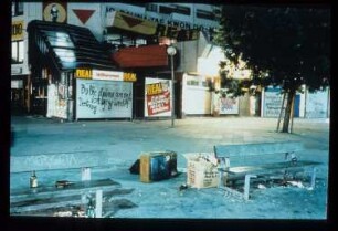 Diapositiv: Adalbertstraße, Kottbusser Tor, 1986