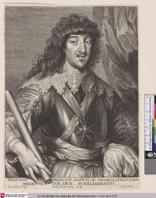 [Gaston d'Orleans; Gaston de France, duke of Orleans]