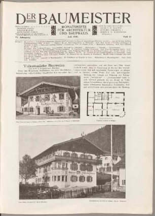 Volkstümliche Bauweise