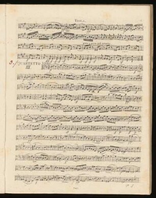 III. Streichquartett B-Dur