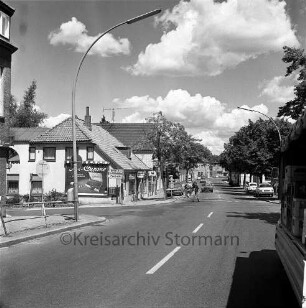 Hamburger Straße Ecke Olivet-Allee: Blick Richtung Norden