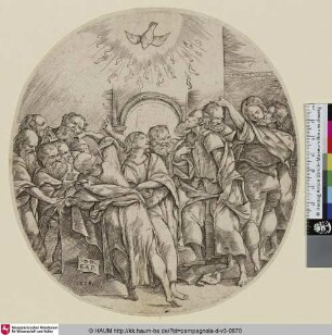 [Die Ausgießung des Heiligen Geistes; The Descent of the Holy Spirit; La pentecôte]
