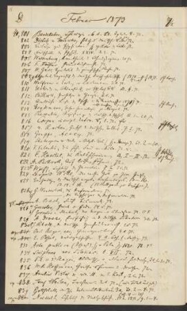 1873 Februar (Nr. 40801 bis 40953)