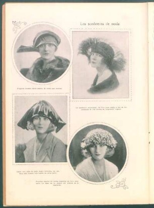 Los sombreros de moda