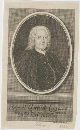 Bildnis des Israel Gottlieb Canzius