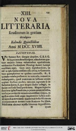 [XIII. Kalendis Iuinctilibus – XIIII. Idibus Iuinctilibus]