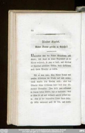 Fünftes Kapitel. Ritter Benno geräth in Gefahr!