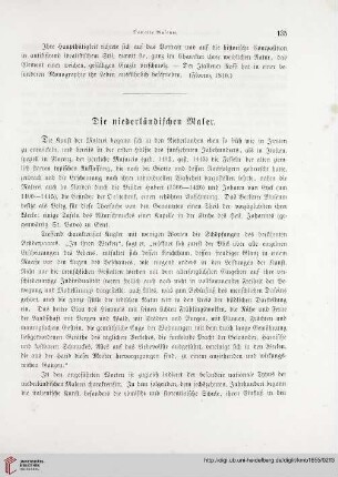 Die niederländischen Maler