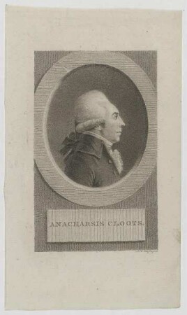 Bildnis Johannes Baptist Cloots (gen. Anacharsis)