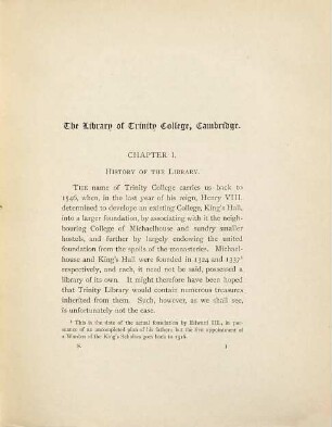 The library of Trinity College, Cambridge