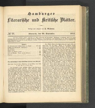 No. 77. 24. September 1851