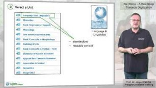 Six Steps - A Roadmap Towards Digitization in Linguistics